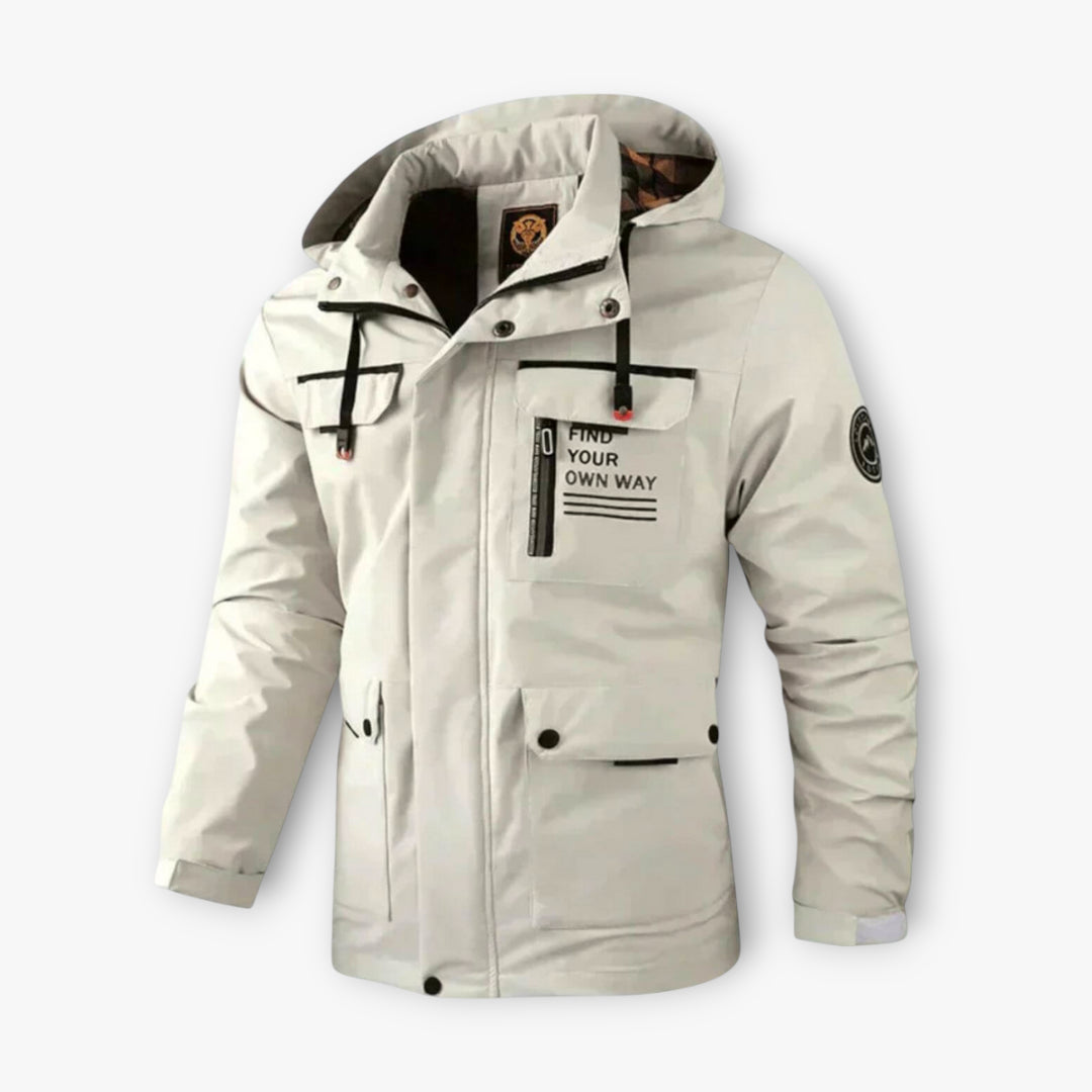 Herren Wasserdichte Jacke | warm